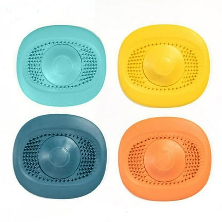 ADVEN 4Pcs Silicone Drain Plug Hair Catcher Shower Drain Covers for Bathroom Kitchen Sink
ADVEN 4Pcs Silicone Drain Plug Hair Catcher Shower Drain Covers for Bathroom Kitchen Sink