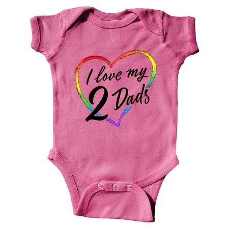 Inktastic I Love My 2 Dads with Rainbow Heart Gift Baby Boy or Baby Girl Bodysuit
Inktastic I Love My 2 Dads with Rainbow Heart Gift Baby Boy or Baby Girl Bodysuit
