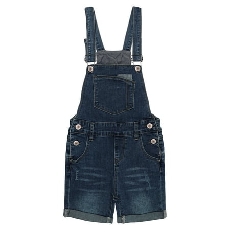 KIDSCOOL SPACE Girls Shorts Little Girls Big Bibs Washed Soft Summer Denim Shortalls Deep Blue 5-6 Years
KIDSCOOL SPACE Girls Shorts Little Girls Big Bibs Washed Soft Summer Denim Shortalls Deep Blue 5-6 Years