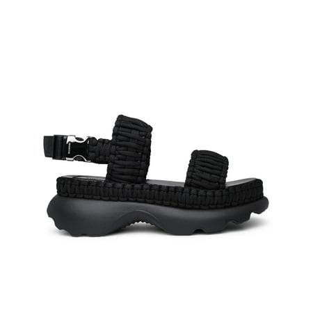 MONCLER Woman Sandalo Beley In Poliestere Nera