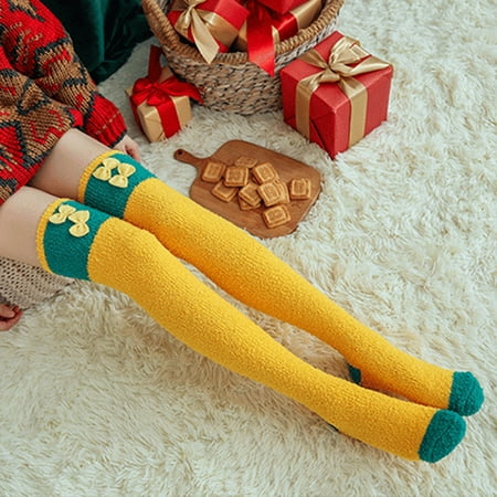 4 pairs * Coral Fleece Over The Knee High Socks Stockings Women Christmas Socks Warm Thick Socks socks for girls 10-12 years
4 pairs * Coral Fleece Over The Knee High Socks Stockings Women Christmas Socks Warm Thick Socks socks for girls 10-12 years
