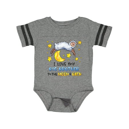 Inktastic I Love My Big Brother to the Moon and Back Cute Sheep Gift Baby Boy or Baby Girl Bodysuit
Inktastic I Love My Big Brother to the Moon and Back Cute Sheep Gift Baby Boy or Baby Girl Bodysuit