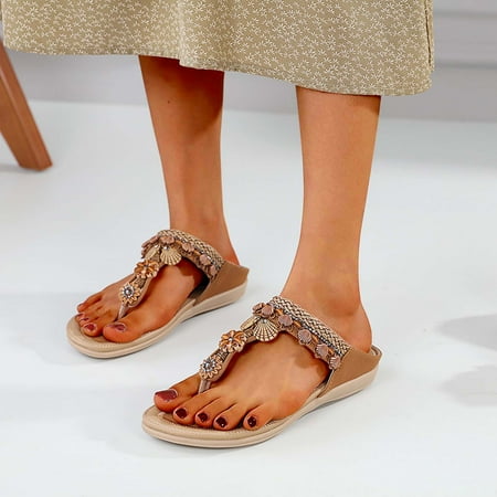 FAKKDUK Flip Flops For Women Sandals for Women Flip Flops Women Clip Toe Cute Summer Boho Sandals Slippers For Women Indoor And Outdoor Women s Sandals Flip Flops 7&Brown
FAKKDUK Flip Flops For Women Sandals for Women Flip Flops Women Clip Toe Cute Summer Boho Sandals Slippers For Women Indoor And Outdoor Women s Sandals Flip Flops 7&Brown