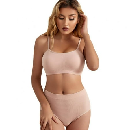 Pretty Comy Women s Athletic Lingerie Set Sport Bra and Panty Set Wirefree Push Up Bra Seamless Thong Panties
Pretty Comy Women s Athletic Lingerie Set Sport Bra and Panty Set Wirefree Push Up Bra Seamless Thong Panties