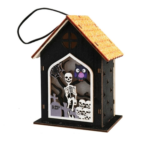 Younar Halloween Decorations Pendant | Wood Halloween Lighted House | Scary Decorative Props for Halloween Indoor Outdoor Decorations Events Parities
Younar Halloween Decorations Pendant | Wood Halloween Lighted House | Scary Decorative Props for Halloween Indoor Outdoor Decorations Events Parities