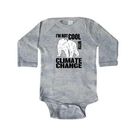 Inktastic I m Not Cool with Climate Change Polar Bear Gift Baby Boy or Baby Girl Long Sleeve Bodysuit
Inktastic I m Not Cool with Climate Change Polar Bear Gift Baby Boy or Baby Girl Long Sleeve Bodysuit