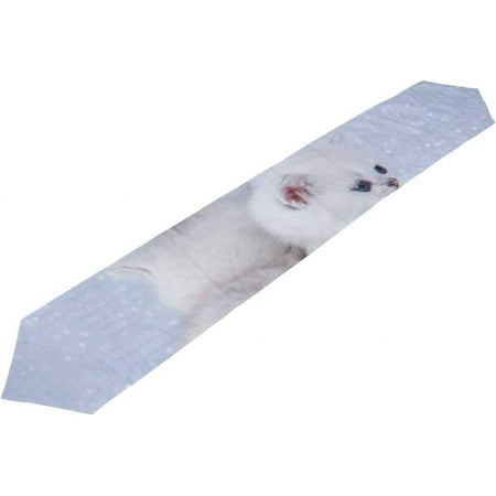 SKYSONIC Table Runner Cute Kittens Playing Washable Table Cloth Runner for Holiday Home Wedding Table Top Decoration 13x90 Inches
SKYSONIC Table Runner Cute Kittens Playing Washable Table Cloth Runner for Holiday Home Wedding Table Top Decoration 13x90 Inches