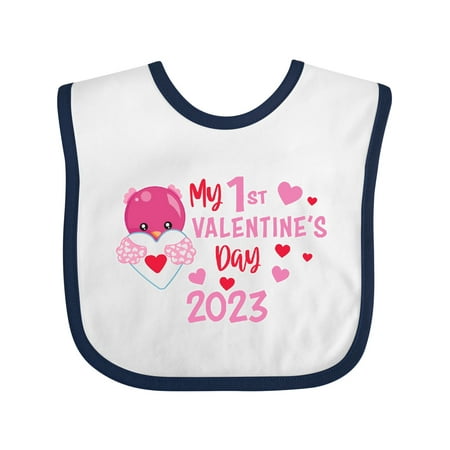 Inktastic My 1st Valentine s Day 2023 with Bird Hugging Heart Gift Baby Boy or Baby Girl Bib
Inktastic My 1st Valentine s Day 2023 with Bird Hugging Heart Gift Baby Boy or Baby Girl Bib