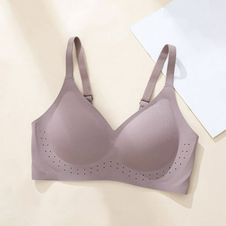 Idoravan Women s Full Coverage Bra Clearance Ladies Traceless Comfortable One-piece No Steel Ring Vest Breathable Gathering Bra Woman Underwear
Idoravan Women s Full Coverage Bra Clearance Ladies Traceless Comfortable One-piece No Steel Ring Vest Breathable Gathering Bra Woman Underwear