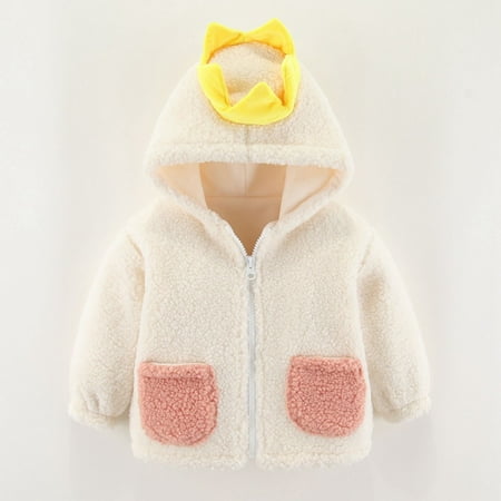 DENGDENG Infant Baby Toddler Zip Up Color Block Long Sleeve Coat Faux Fur Hooded Outerwear Ears Warm Winter Jacket 6M-5Y
DENGDENG Infant Baby Toddler Zip Up Color Block Long Sleeve Coat Faux Fur Hooded Outerwear Ears Warm Winter Jacket 6M-5Y