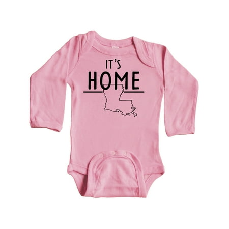 Inktastic It s Home- State of Louisiana Outline Gift Baby Boy or Baby Girl Long Sleeve Bodysuit
Inktastic It s Home- State of Louisiana Outline Gift Baby Boy or Baby Girl Long Sleeve Bodysuit