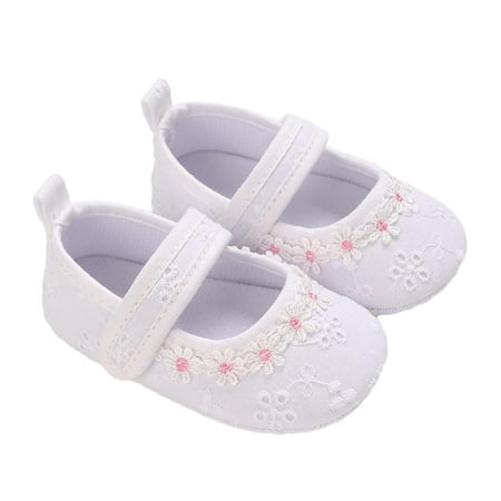 AJTQTH Cute Floral Embroidered Shoes for Toddler Kids Girls Baby Summer Comfy Closed-Toe Sneakers Lightweight Summer Casual Breathable Slip-On Walking Shoes White Size 11
AJTQTH Cute Floral Embroidered Shoes for Toddler Kids Girls Baby Summer Comfy Closed-Toe Sneakers Lightweight Summer Casual Breathable Slip-On Walking Shoes White Size 11