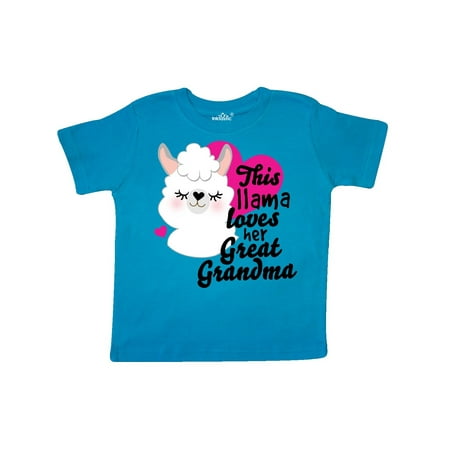 Inktastic Valentines Day This Llama Loves Her Great Grandma Gift Toddler Toddler Girl T-Shirt
Inktastic Valentines Day This Llama Loves Her Great Grandma Gift Toddler Toddler Girl T-Shirt