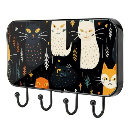 Cute Cat Animals Self Adhesive Towel Coat Wood Iron Hooks for Home Keys Door Outdoor Home Improvement Utility Hook
Cute Cat Animals Self Adhesive Towel Coat Wood Iron Hooks for Home Keys Door Outdoor Home Improvement Utility Hook