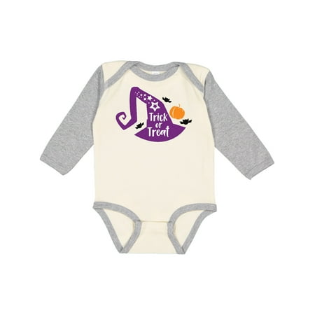 Inktastic Halloween Trick Or Treat Witch Hat Bats Stars Gift Baby Boy or Baby Girl Long Sleeve Bodysuit
Inktastic Halloween Trick Or Treat Witch Hat Bats Stars Gift Baby Boy or Baby Girl Long Sleeve Bodysuit