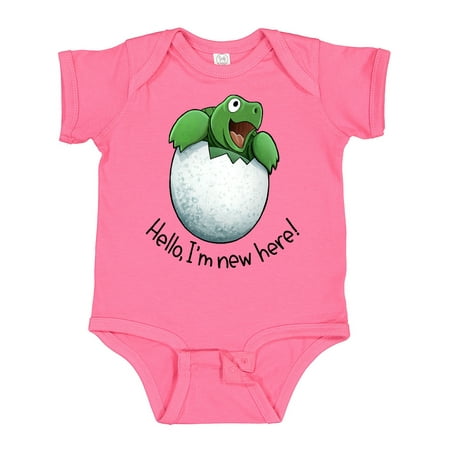 Inktastic Hello I m New Here Cute Baby Turtle Gift Baby Boy or Baby Girl Bodysuit
Inktastic Hello I m New Here Cute Baby Turtle Gift Baby Boy or Baby Girl Bodysuit