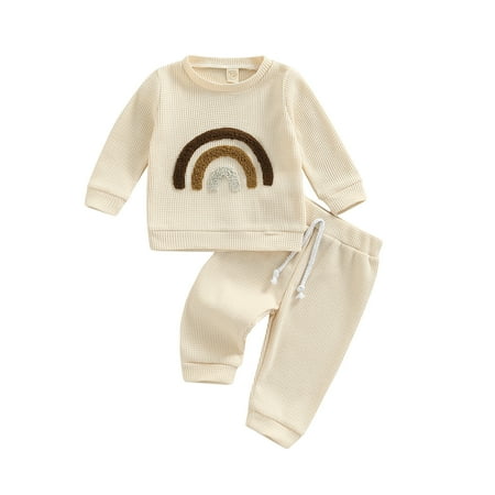 Toddler Baby Boy Girl Clothes 3M 6M 12M 18M 24M Spring Fall Waffle Love Print Long Sleeve Sweatshirt Pullover Tops+Pants Set
Toddler Baby Boy Girl Clothes 3M 6M 12M 18M 24M Spring Fall Waffle Love Print Long Sleeve Sweatshirt Pullover Tops+Pants Set