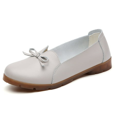 Round Toe Casual Flats Bow Tie Decor Walking Shoes Non-slip Slip On Loafers Women‘s Footwear
Round Toe Casual Flats Bow Tie Decor Walking Shoes Non-slip Slip On Loafers Women‘s Footwear