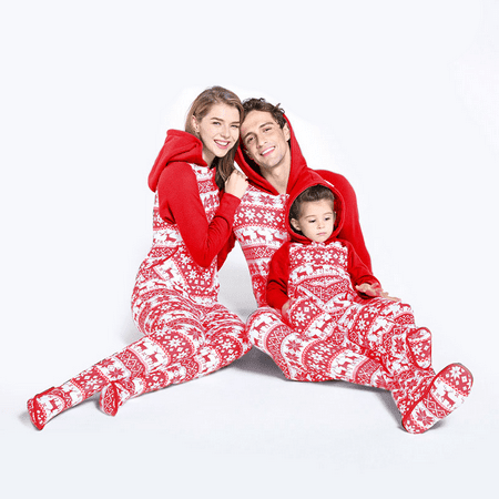 PatPat Christmas Family Matching Pajamas Set Footed Hoodie Jumpsuit with Pockets Long Sleeve Classic Pattern Plush Snug Fit Hooded Xmas Loungewear Holiday Pj Sets Cozy Warm Onesies
PatPat Christmas Family Matching Pajamas Set Footed Hoodie Jumpsuit with Pockets Long Sleeve Classic Pattern Plush Snug Fit Hooded Xmas Loungewear Holiday Pj Sets Cozy Warm Onesies