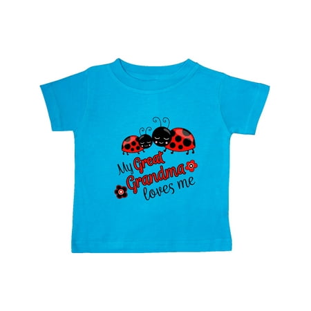 Inktastic My Great Grandma Loves Me with Cute Ladybugs Gift Baby Boy or Baby Girl T-Shirt
Inktastic My Great Grandma Loves Me with Cute Ladybugs Gift Baby Boy or Baby Girl T-Shirt