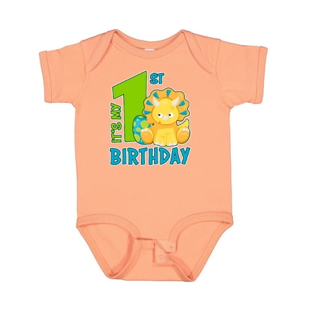 Inktastic Its My 1st Birthday with Dinosaur Gift Baby Boy or Baby Girl Bodysuit 
Inktastic Its My 1st Birthday with Dinosaur Gift Baby Boy or Baby Girl Bodysuit