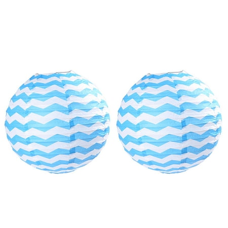 2Pcs 30cm Paper Lanterns Wave Pattern Hanging Lantern Festival Wedding Decorative Pendant Party Lanterns(Sky-Blue)
2Pcs 30cm Paper Lanterns Wave Pattern Hanging Lantern Festival Wedding Decorative Pendant Party Lanterns(Sky-Blue)