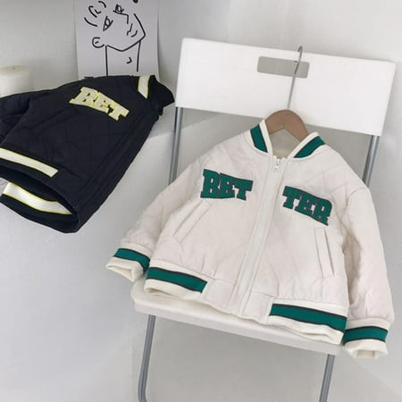 Autumn Boys And Girls Retro Stitching Baseball Jacket Children s Thickened Baseball Fashion Jacket Jacket
Autumn Boys And Girls Retro Stitching Baseball Jacket Children s Thickened Baseball Fashion Jacket Jacket