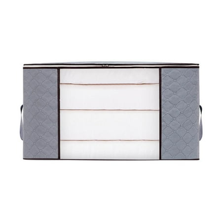 ZIZOCWA Clothing Bins for Storage Storage Bins Small Storage Bags with Double Zippers Large Clear Window & Portable Handles Grey Grey
ZIZOCWA Clothing Bins for Storage Storage Bins Small Storage Bags with Double Zippers Large Clear Window & Portable Handles Grey Grey