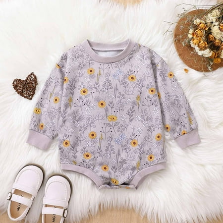 Hicidod Baby Romper Long Sleeve Cute Sweatshirt Printed Onesie Outfits Fall Spring Casual Jumpsuit Clothes For Boys Girls
Hicidod Baby Romper Long Sleeve Cute Sweatshirt Printed Onesie Outfits Fall Spring Casual Jumpsuit Clothes For Boys Girls