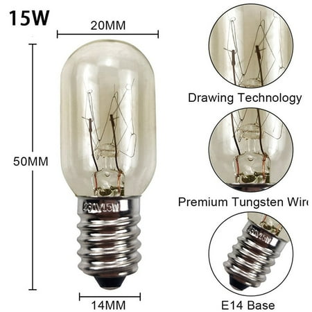 E14 LED Fridge Light Bulb Refrigerator Corn bulb AC 220V LED Lamp White/Warm
