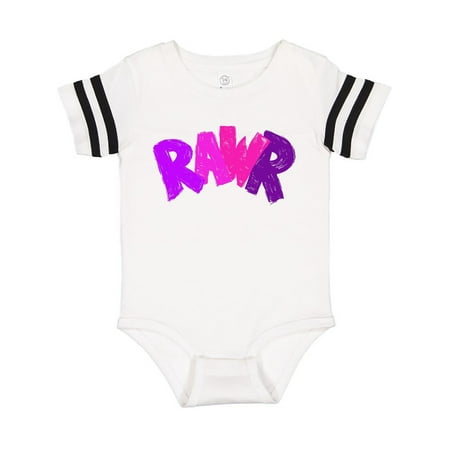 Inktastic Rawr Distressed Text in Pink and Purple Gift Baby Boy or Baby Girl Bodysuit
Inktastic Rawr Distressed Text in Pink and Purple Gift Baby Boy or Baby Girl Bodysuit