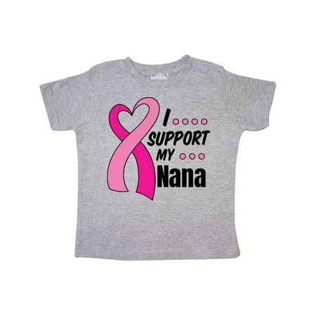 Inktastic Breast Cancer Awareness I Support My Nana with Pink Ribbon Gift Toddler Boy or Toddler Girl T-Shirt
Inktastic Breast Cancer Awareness I Support My Nana with Pink Ribbon Gift Toddler Boy or Toddler Girl T-Shirt
