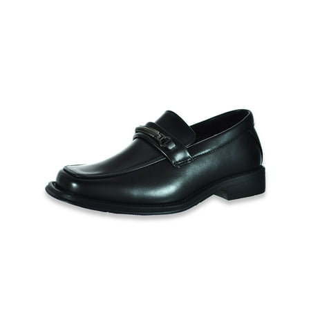 Easy Strider Boys Slip-On Driving Moccasins - black 8 youth