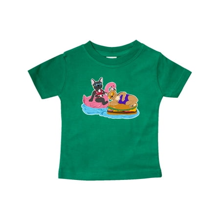 Inktastic Pool Floaties with Cute French Bulldogs Gift Baby Boy or Baby Girl T-Shirt
Inktastic Pool Floaties with Cute French Bulldogs Gift Baby Boy or Baby Girl T-Shirt