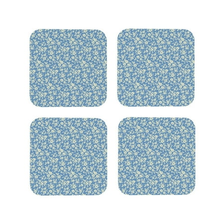 Coasters Set of 4 - Floral retro style A Drink Coasters for Tabletop Protection Leather Coasters for Living Room Decor and Housewarming Gift Square
Coasters Set of 4 - Floral retro style A Drink Coasters for Tabletop Protection Leather Coasters for Living Room Decor and Housewarming Gift Square