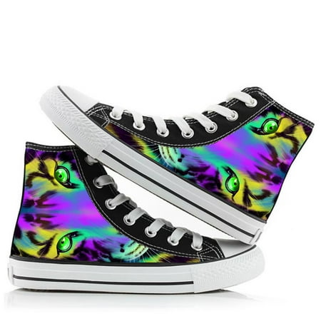 Versatile High Top with Tiger Print Canvas Sneaker Shoes Classic Fashion Lace ups Sneakers
Versatile High Top with Tiger Print Canvas Sneaker Shoes Classic Fashion Lace ups Sneakers