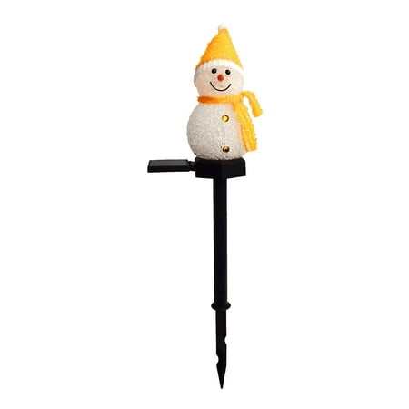 QUSENLON Solar Christmas Lawn Light Cute Little Snowman Ground Lamp Garden Decorative Landscape LED Christmas Yard Decorations
QUSENLON Solar Christmas Lawn Light Cute Little Snowman Ground Lamp Garden Decorative Landscape LED Christmas Yard Decorations