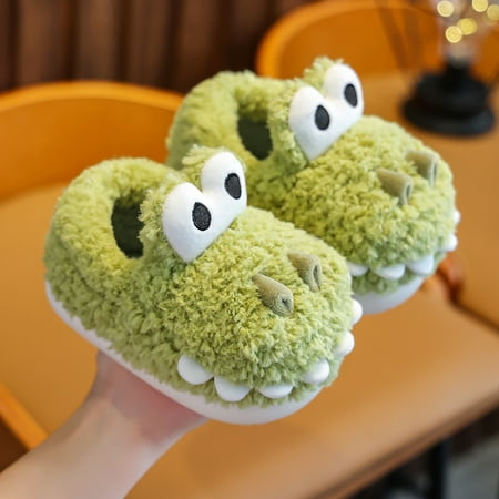 HAXMNOU Children Cotton Slippers Boys Girls Cute Cartoon Hair Slippers Home Warm For Kidss Cotton Shoes Winter Green
HAXMNOU Children Cotton Slippers Boys Girls Cute Cartoon Hair Slippers Home Warm For Kidss Cotton Shoes Winter Green