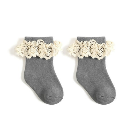 Fashion Socks For Children Baby And Children S Combed Cotton Lace Princess Socks