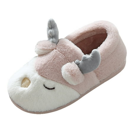 Slippers for Women Cute Deer Heel Slippers for Women Winter Warm House Slippers Womens Slippers Suede Pink 40-41
Slippers for Women Cute Deer Heel Slippers for Women Winter Warm House Slippers Womens Slippers Suede Pink 40-41