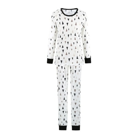Family Christmas Pajamasblack Tree Print Color Matching Round Neck Plaid Pjs For Adults Kids Holiday Home Xmas Family Sleepwear Set (For Mom)
Family Christmas Pajamasblack Tree Print Color Matching Round Neck Plaid Pjs For Adults Kids Holiday Home Xmas Family Sleepwear Set (For Mom)