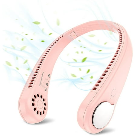 Portable Neck Fan Hands Free Bladeless Hanging Sport Fan Personal Fan USB 3 Speeds Rechargeable Mini Fan for Office Outdoor Indoor (Pink)
Portable Neck Fan Hands Free Bladeless Hanging Sport Fan Personal Fan USB 3 Speeds Rechargeable Mini Fan for Office Outdoor Indoor (Pink)