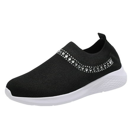 Casual Shoes for Women Women S Ladies Casual Crystal Slip On Mesh Breathable Sneakers Loafers Shoes Women Casual Shoes Mesh Black 38
Casual Shoes for Women Women S Ladies Casual Crystal Slip On Mesh Breathable Sneakers Loafers Shoes Women Casual Shoes Mesh Black 38