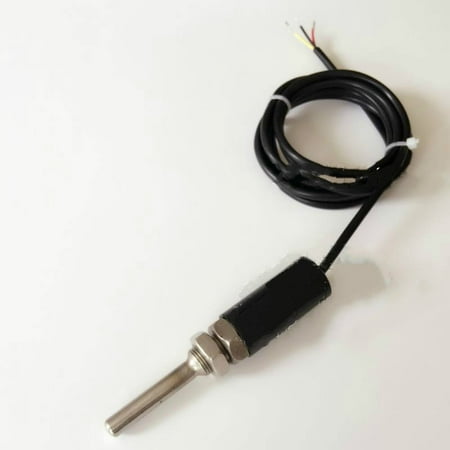 DS18B20 Digital Temperature Sensor M12*1 Thread Probe 7mm*50mm 3-core Wire SUS201 Stainless Steel Waterproof Temperature Probe
DS18B20 Digital Temperature Sensor M12*1 Thread Probe 7mm*50mm 3-core Wire SUS201 Stainless Steel Waterproof Temperature Probe