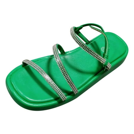 Sandals Women Fashion Wedges Sandals Summer New Pattern Fashion Rhinestone Decoration Thick Bottom Flat Bottom Comfortable Non Slip Shoes Shoes For Women Dressy Low Heel
Sandals Women Fashion Wedges Sandals Summer New Pattern Fashion Rhinestone Decoration Thick Bottom Flat Bottom Comfortable Non Slip Shoes Shoes For Women Dressy Low Heel