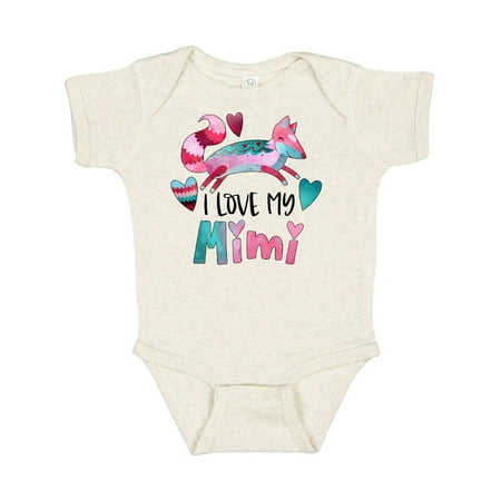 Inktastic I Love My Mimi Pink and Blue Fox with Hearts Gift Baby Boy or Baby Girl Bodysuit
Inktastic I Love My Mimi Pink and Blue Fox with Hearts Gift Baby Boy or Baby Girl Bodysuit