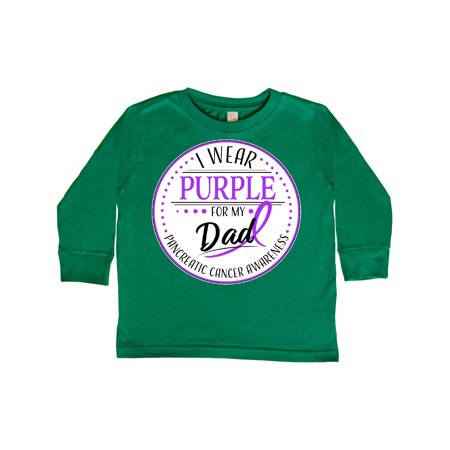 Inktastic I Wear Purple for my Dad- Pancreatic Cancer Awareness Gift Toddler Boy or Toddler Girl Long Sleeve T-Shirt
Inktastic I Wear Purple for my Dad- Pancreatic Cancer Awareness Gift Toddler Boy or Toddler Girl Long Sleeve T-Shirt