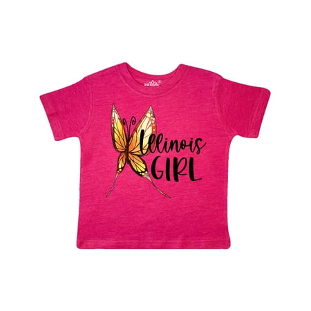 Inktastic Illinois Girl- Butterfly Gift Toddler Toddler Girl T-Shirt
Inktastic Illinois Girl- Butterfly Gift Toddler Toddler Girl T-Shirt