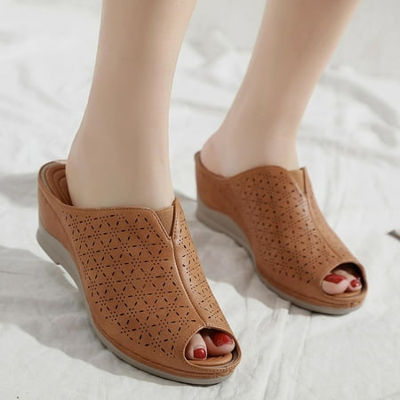 EQWLJWE Women s Ladies Fashion Casual Sandals Wedges Shoes Outdoor Slippers Women s Slippers Holiday Clearance
EQWLJWE Women s Ladies Fashion Casual Sandals Wedges Shoes Outdoor Slippers Women s Slippers Holiday Clearance