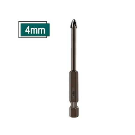 BAMILL 1pc Cross Hex Tile Bits Glass Ceramic Concrete Hole Opener Alloy Triangle Drill
BAMILL 1pc Cross Hex Tile Bits Glass Ceramic Concrete Hole Opener Alloy Triangle Drill
